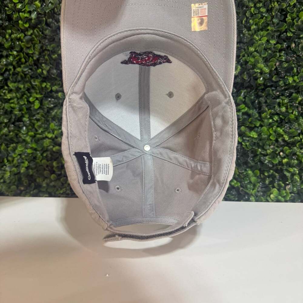 Arkansas Razorbacks Clean Up Adjustable Hat Gray - Picture 5 of 5